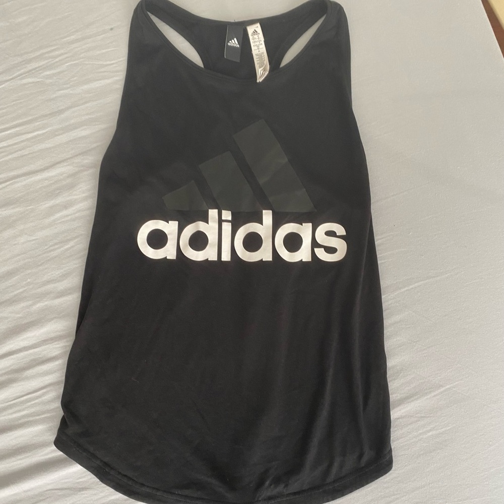 Adidas Racerback Black Tank S